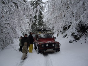 Διαδρομή με 4x4 μέσα σε μαγευτικά χιονισμένα τοπία