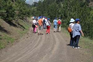 Ομάδα Περιπατητών στο πλαίσιο οργανωμένης πεζοπορίας του Εθνικού Πάρκου Βόρειας Πίνδου   