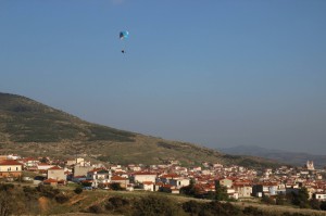 Αλεξίπτωτο πλαγιάς στα Καμβούνια  