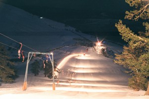 Νυχτερινό σκι στη Βασιλίτσα