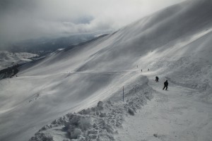 Εθνικό Χιονοδρομικό Κέντρο Βασιλίτσας - Κατάβαση σε ένα από τα πιο εντυπωσιακά σημεία του βουνού
